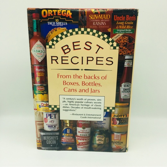 1979 VTG BEST RECIPES from the backs of Boxes, Bottles, Cans, Jars COOKBOOK - Picture 2 of 6